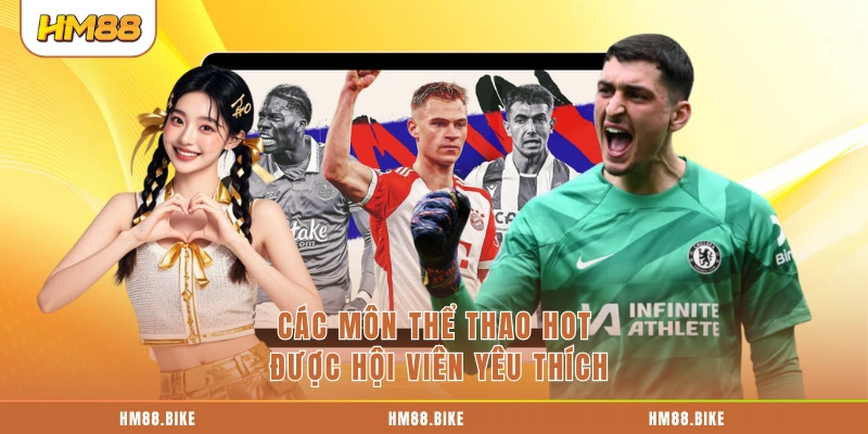 Saba Sports Hm88 – Sảnh Thể Thao Đỉnh Cao Châu Á Các môn thể thao hot được hội viên yêu thích